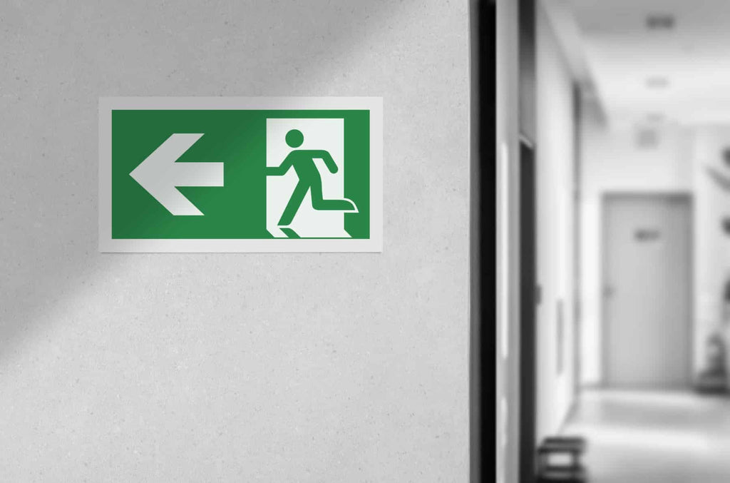 How many fire exits do I need on my site? - The Sign Shed