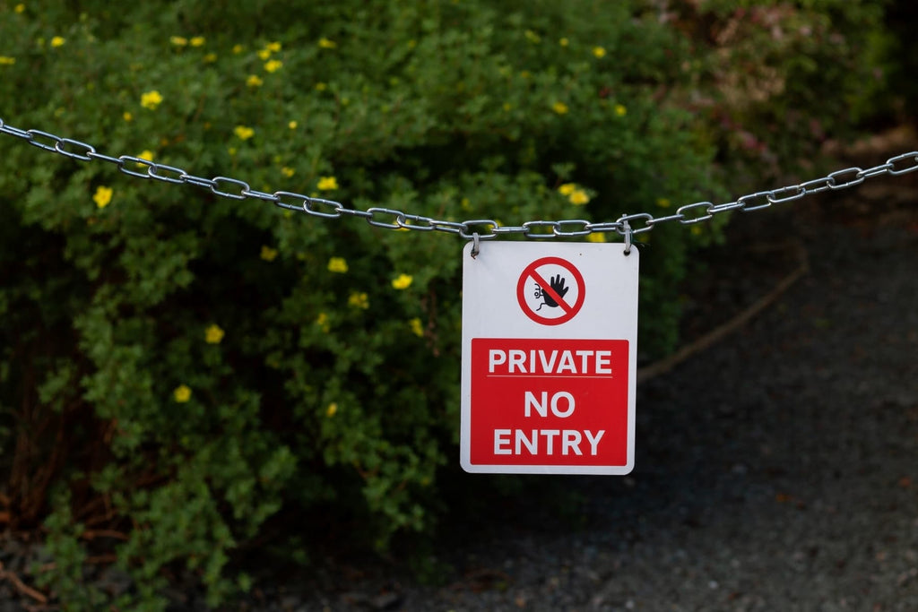 What are authorised entry signs? - The Sign Shed