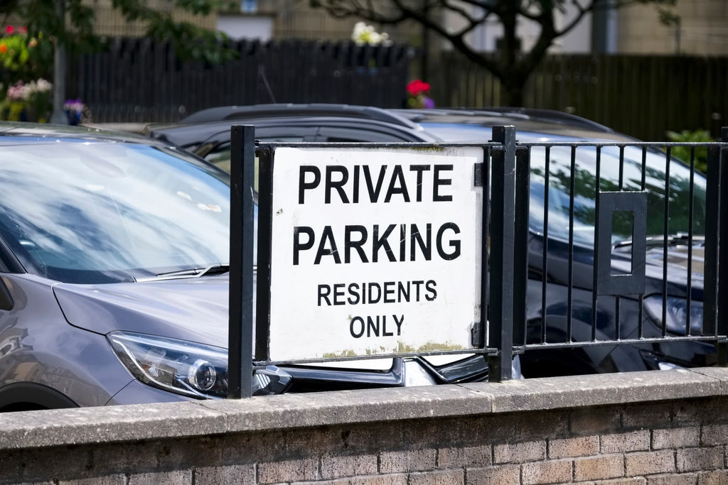 What are residential parking signs? - The Sign Shed