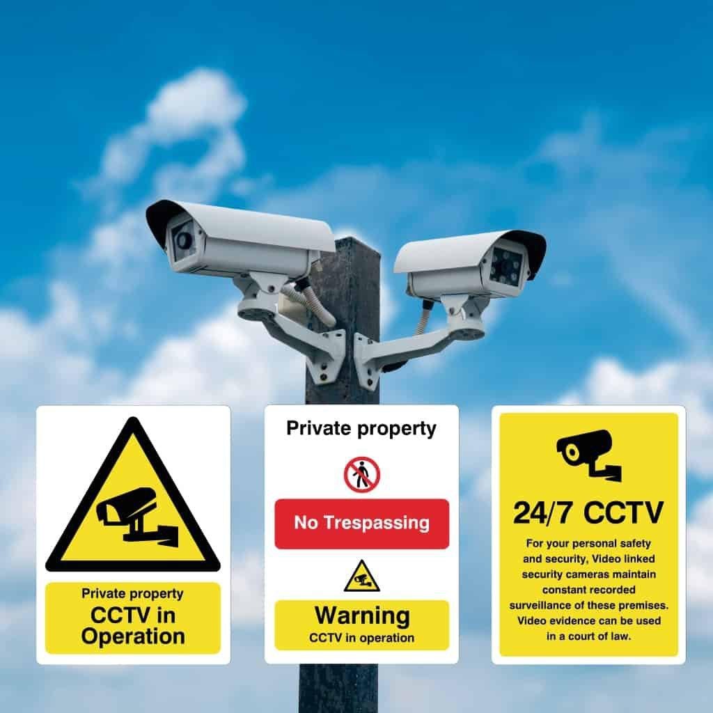 CCTV & Security Signs - The Sign Shed