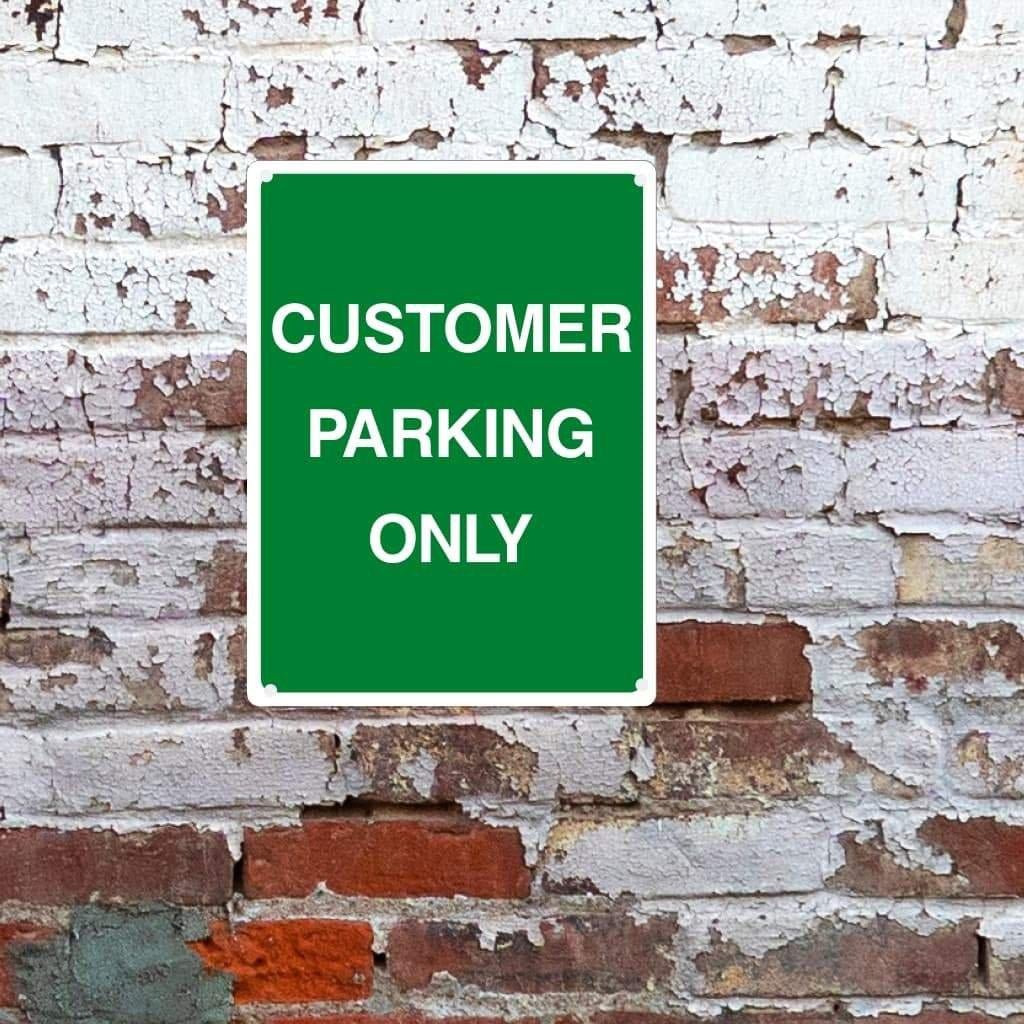 Customer Parking Signs - The Sign Shed