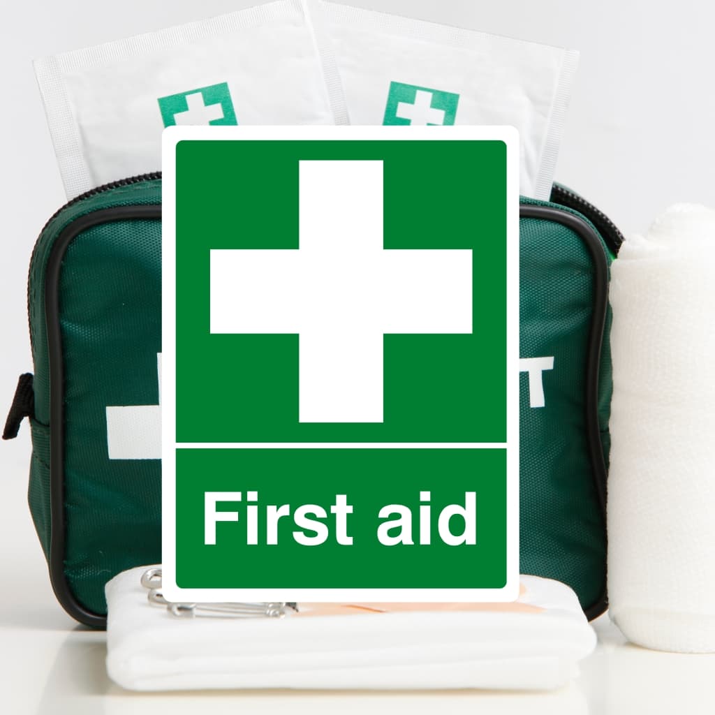 First Aid signs - The Sign Shed