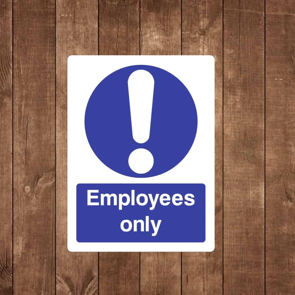 General Mandatory Signs - The Sign Shed