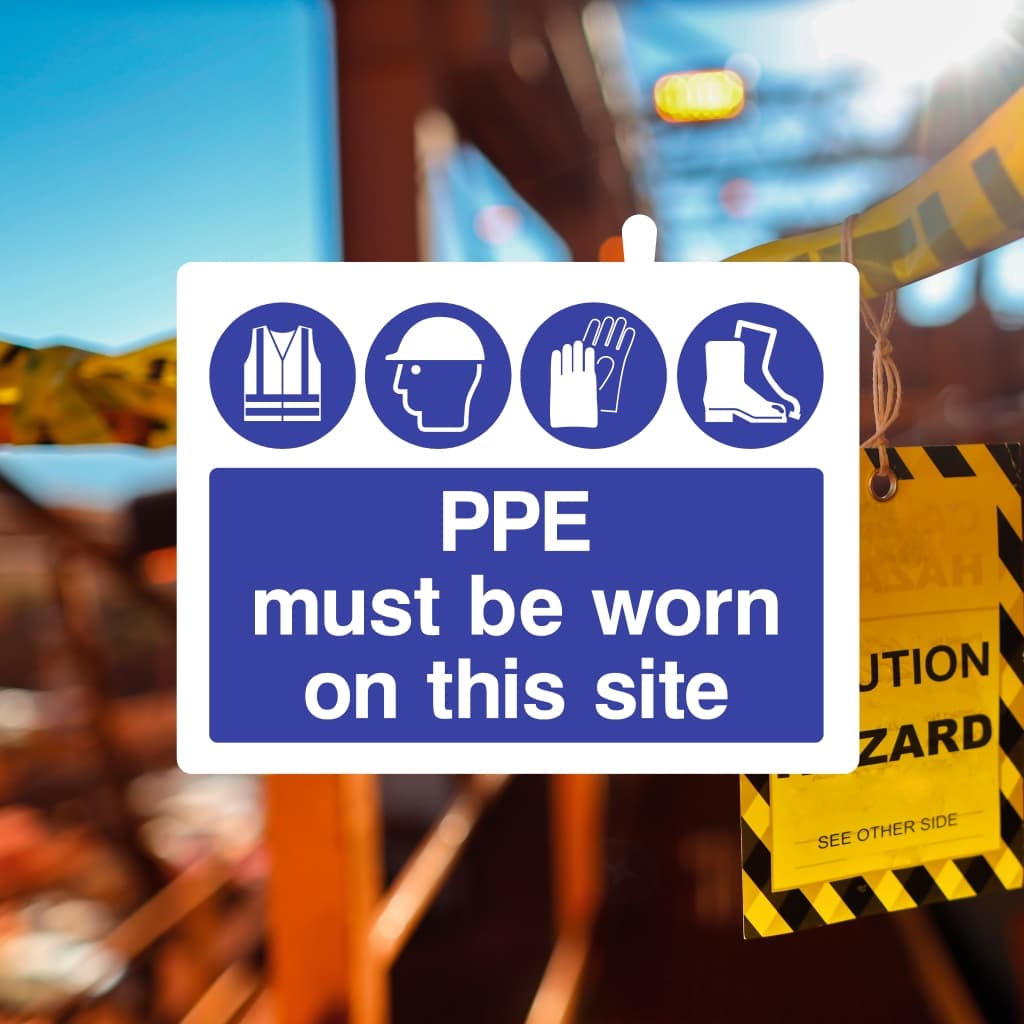PPE Signs - The Sign Shed