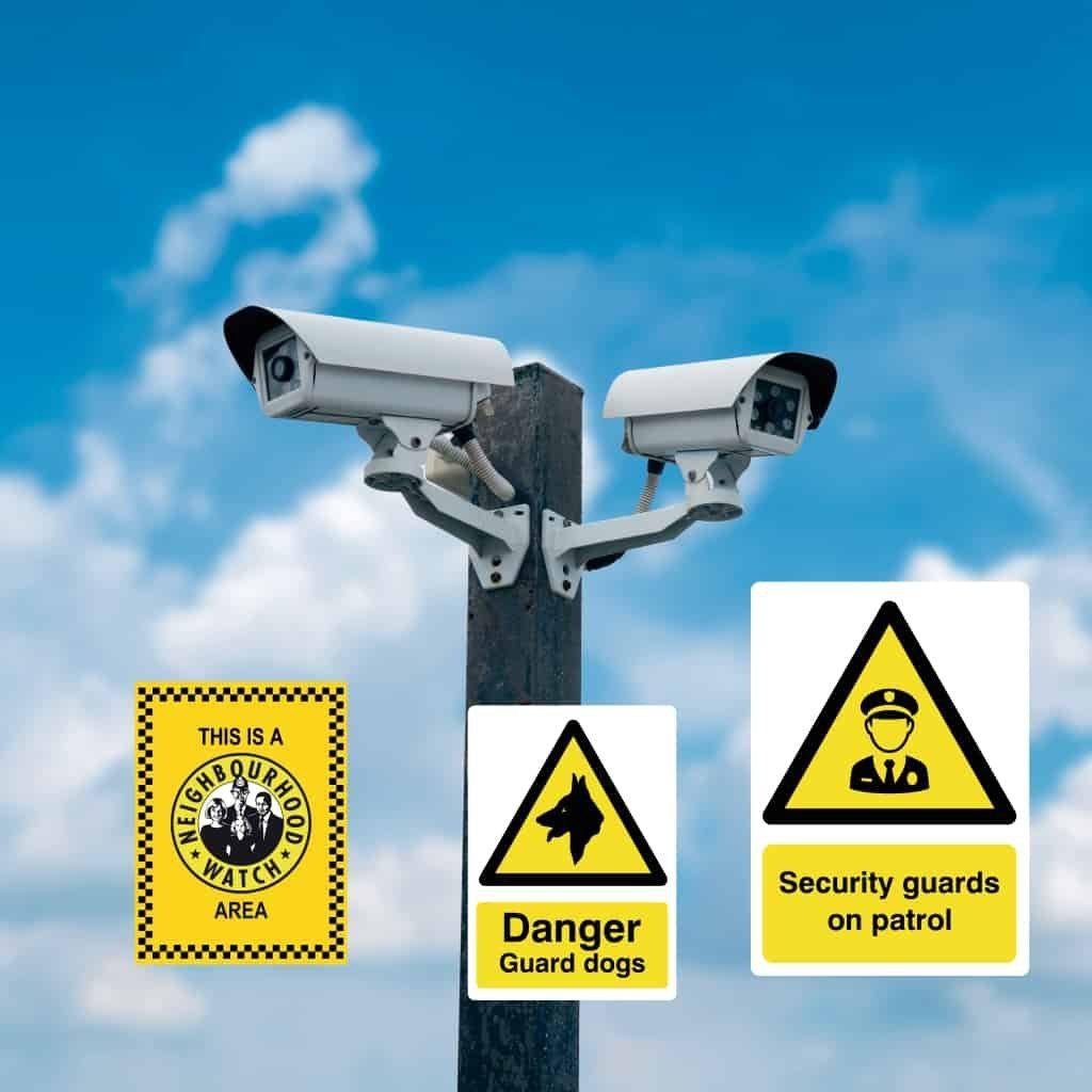 Security Signs - The Sign Shed