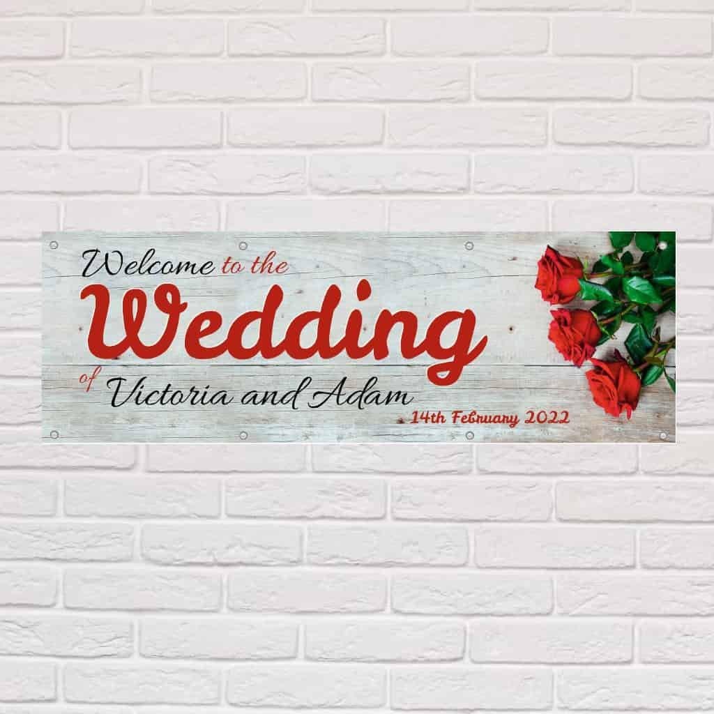 Wedding Banners - The Sign Shed