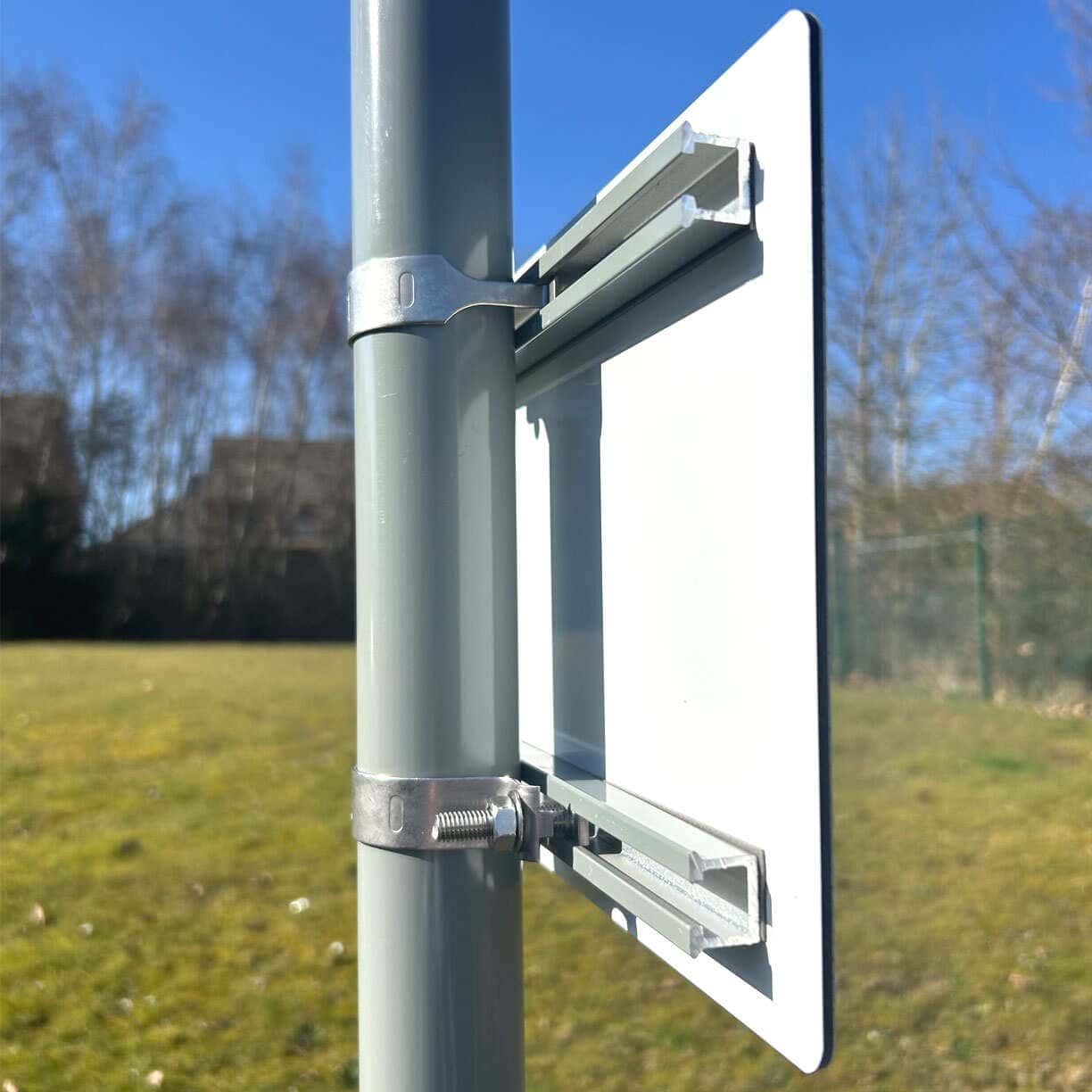 Parking Sign with channels SIDE PROFILE - The Sign Shed
