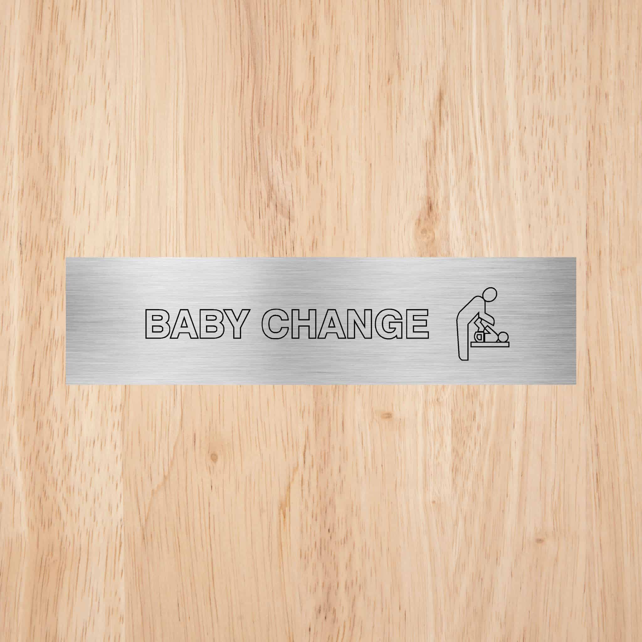 Baby Change Standard Sign | CAPS - The Sign Shed
