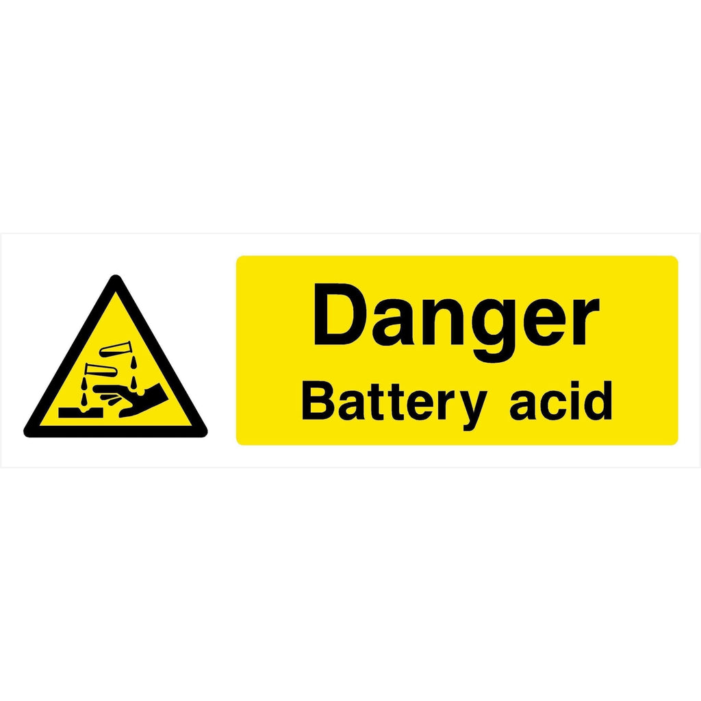 Battery Acid Sign | Landscape - The Sign Shed