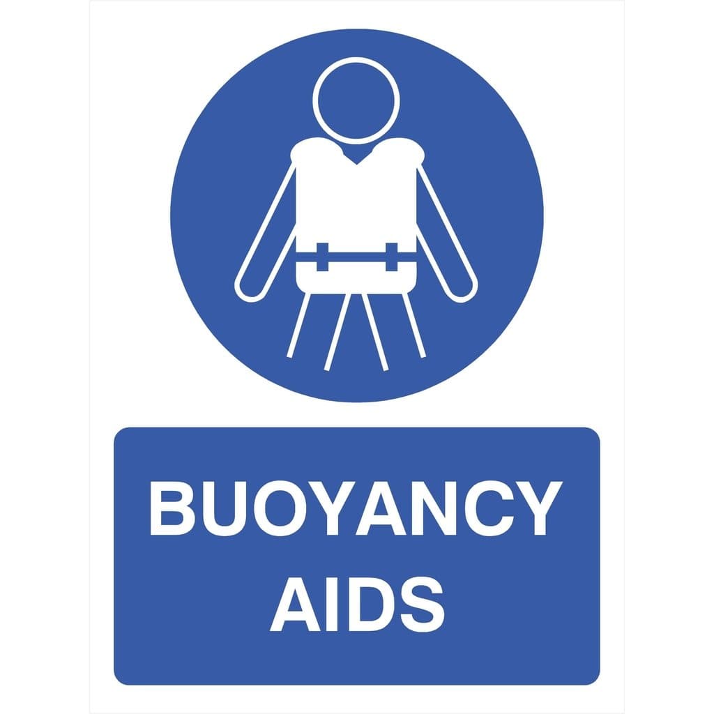 Buoyancy Aids Sign - The Sign Shed