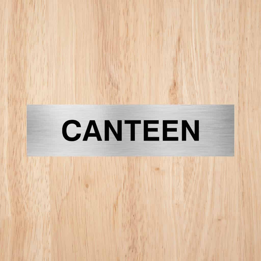 Canteen Sign CAPS - The Sign Shed
