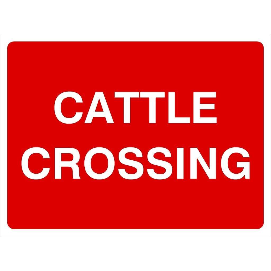 Cattle Crossing Sign - The Sign Shed