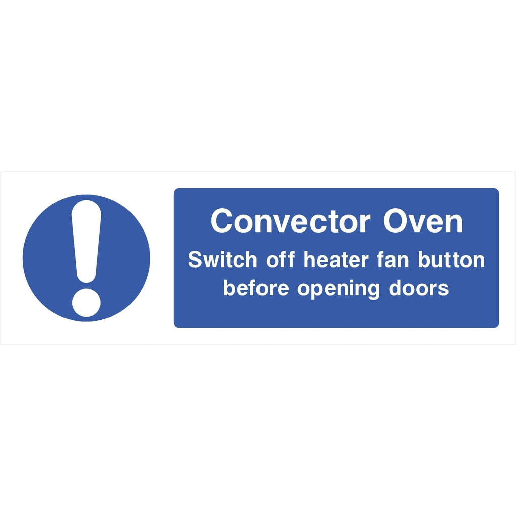 Convector Oven Sign - The Sign Shed