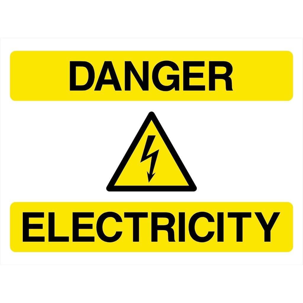 Danger Electricity Sign - The Sign Shed