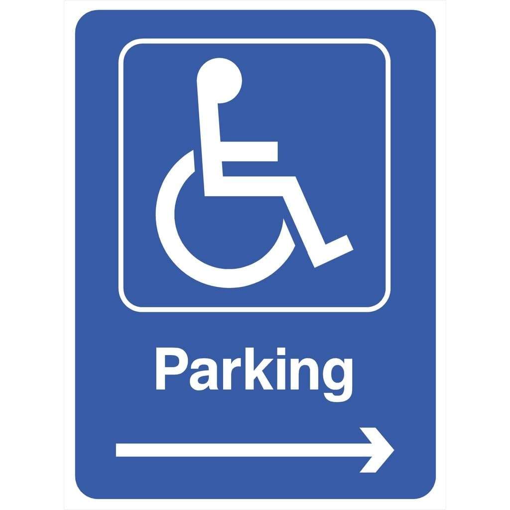 Disabled Parking Right Sign - The Sign Shed