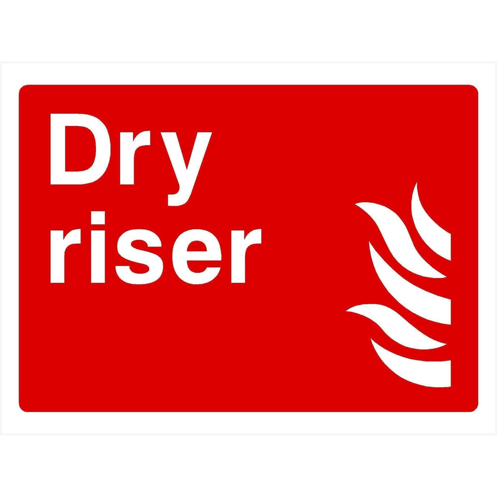Dry Riser Sign - The Sign Shed