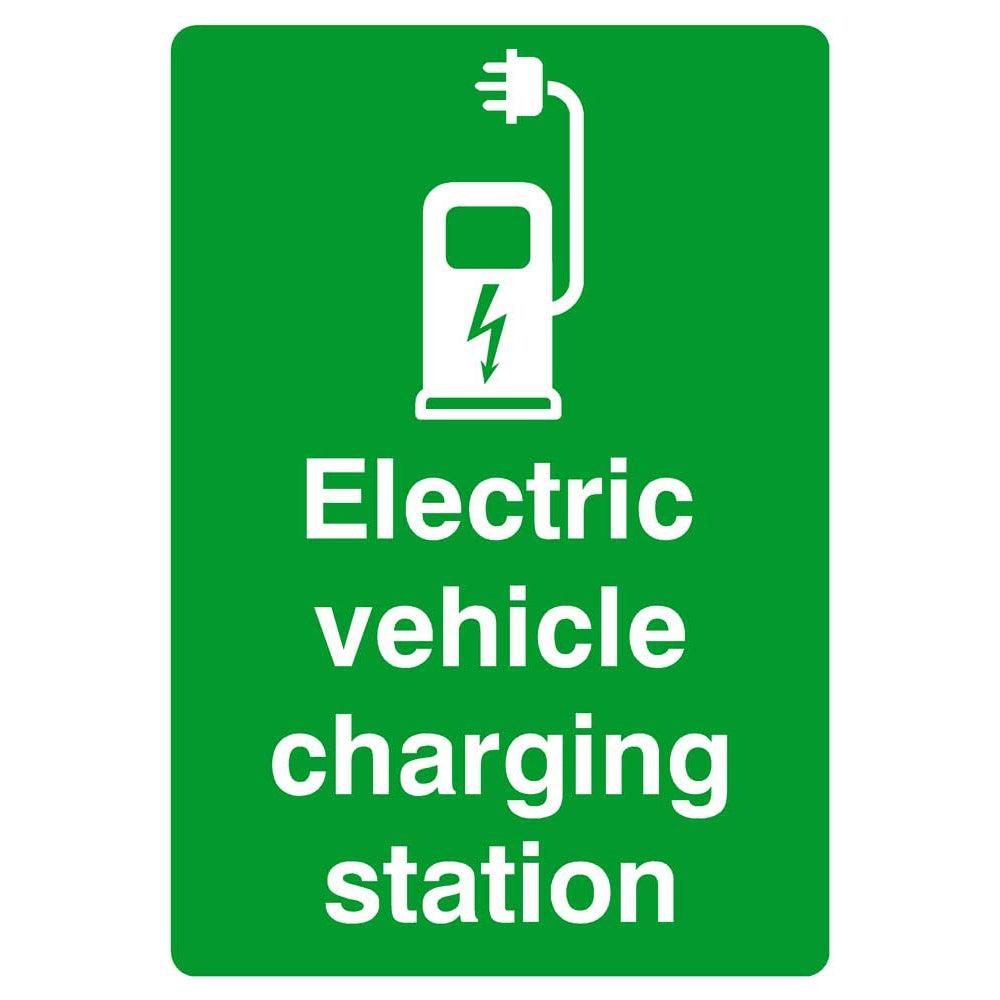 Electric Vehicle Charging Station Sign - The Sign Shed