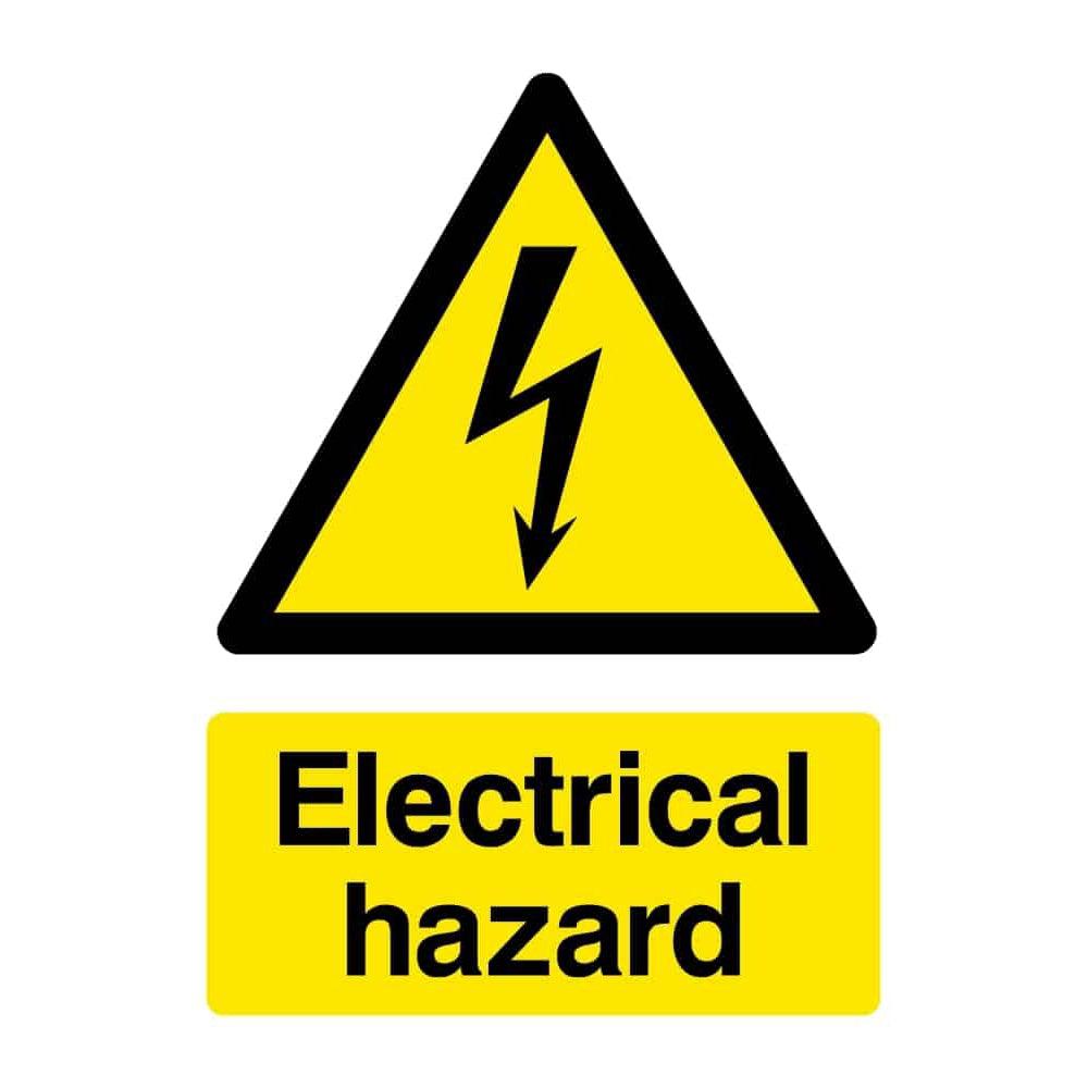 Electrical Hazard Sign - The Sign Shed
