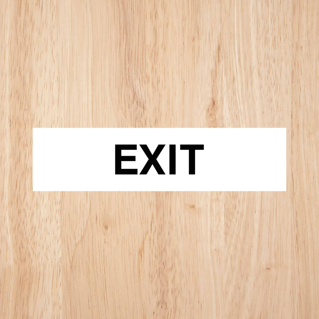 Exit Sign Standard Version | CAPS - The Sign Shed