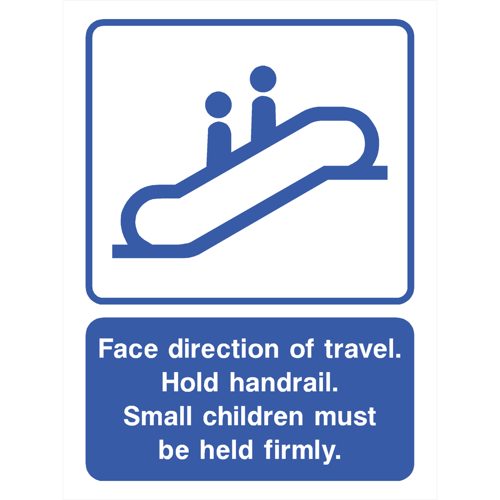 Face Direction Of Travel Sign - The Sign Shed