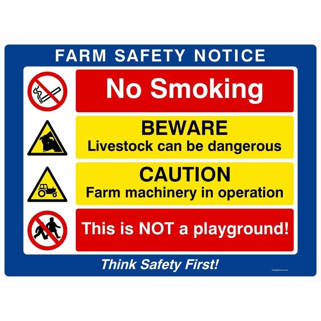 Farm Safety Notice - The Sign Shed