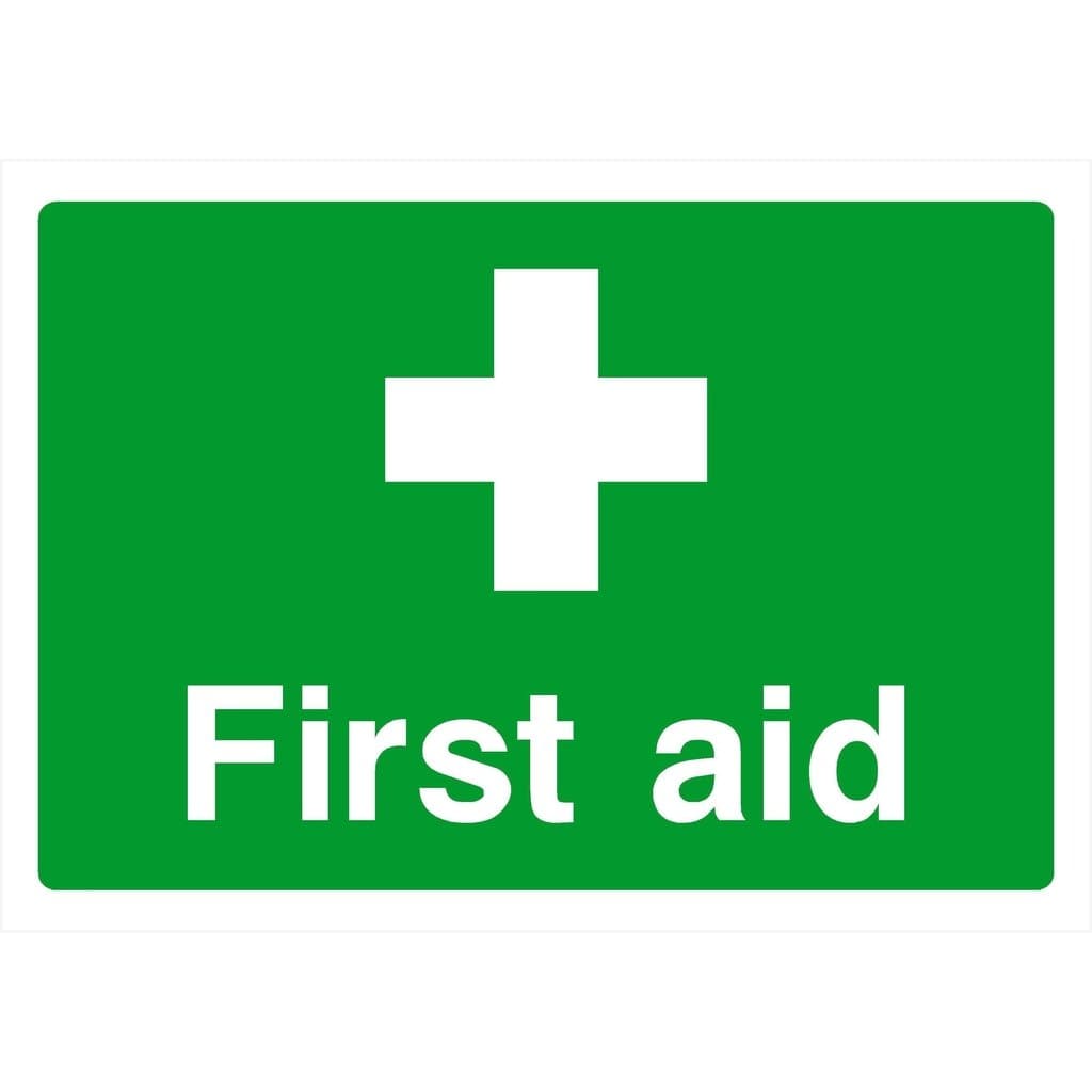 First Aid Safety Sign - The Sign Shed