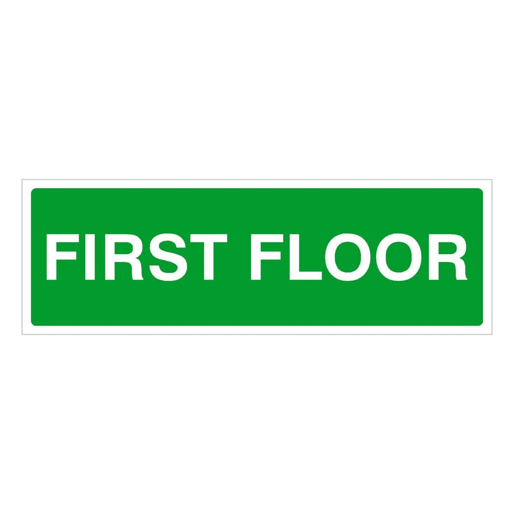 First Floor Identification Sign - The Sign Shed