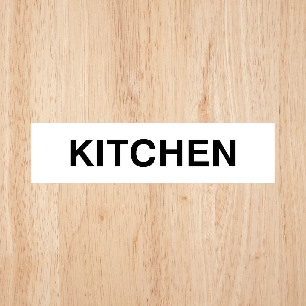 Kitchen Sign CAPS - The Sign Shed