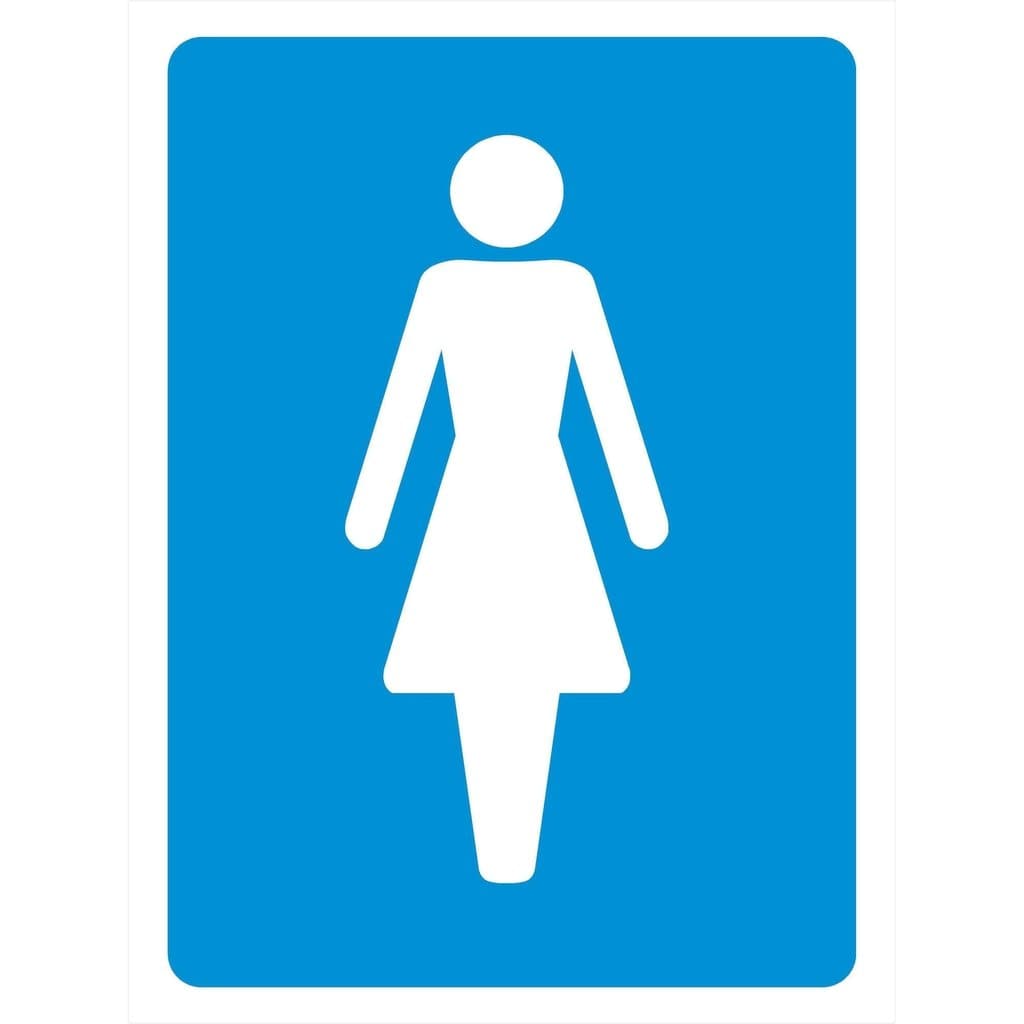 Ladies Toilet Sign - The Sign Shed