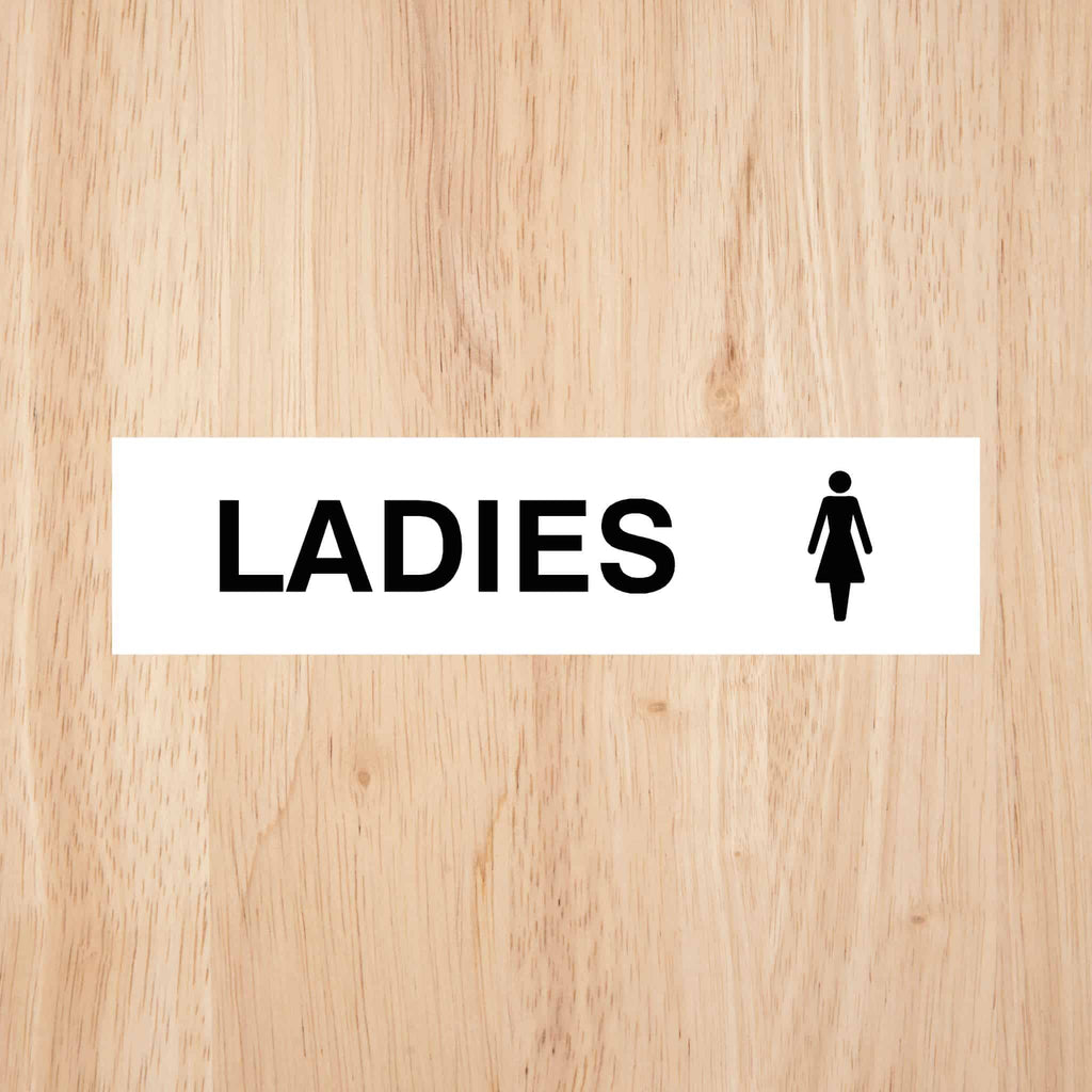 Ladies Toilet Standard Sign | CAPS - The Sign Shed