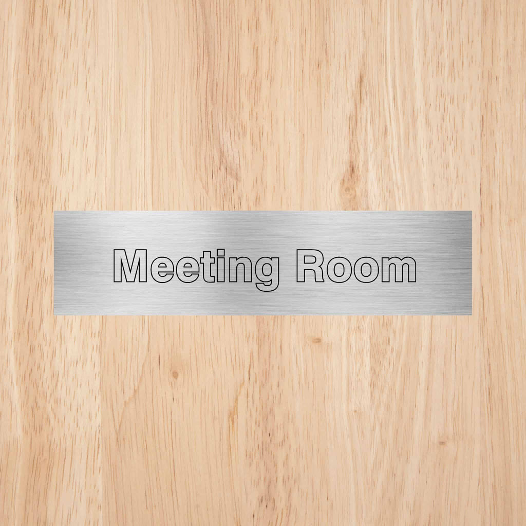 Meeting Room Door Sign - The Sign Shed