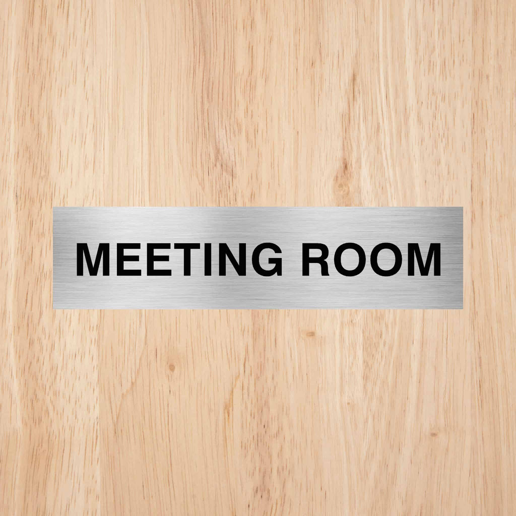 Meeting Room Door Sign CAPS - The Sign Shed