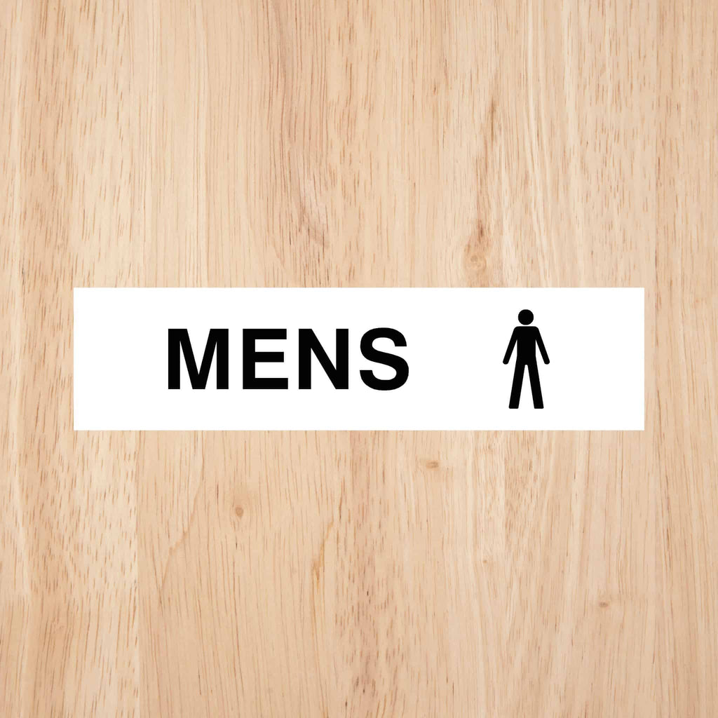 Mens Toilet Standard Sign | CAPS - The Sign Shed