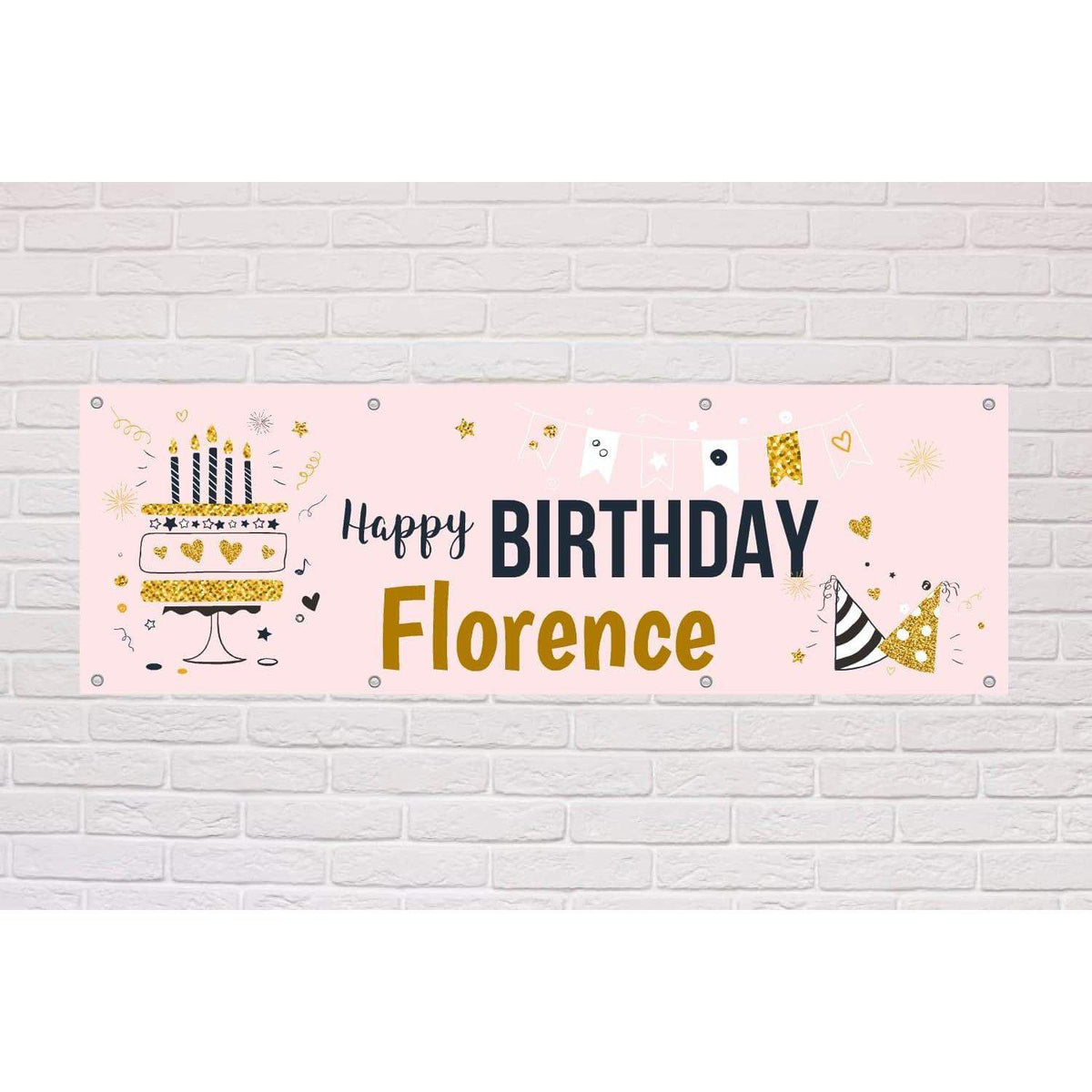 Happy birthday banner with photo deals