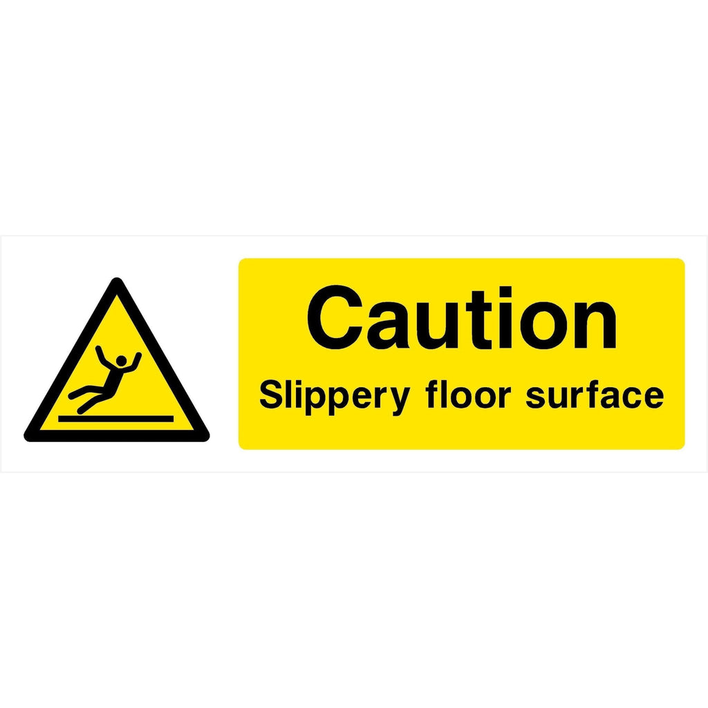 Slippery Floor Surface Sign - The Sign Shed