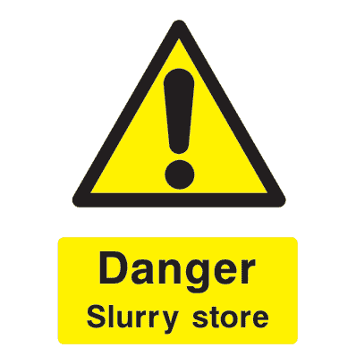 Slurry Store Sign - The Sign Shed