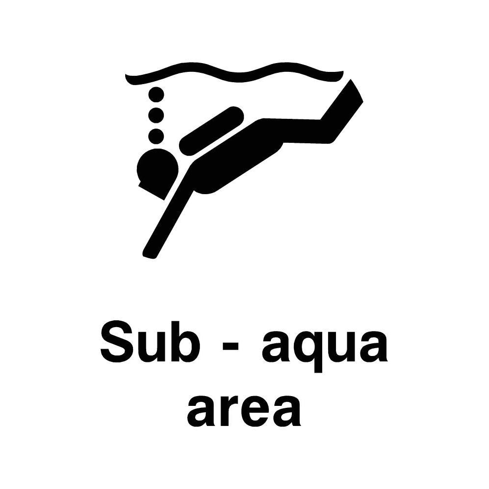 Sub-Aqua Area Sign - The Sign Shed