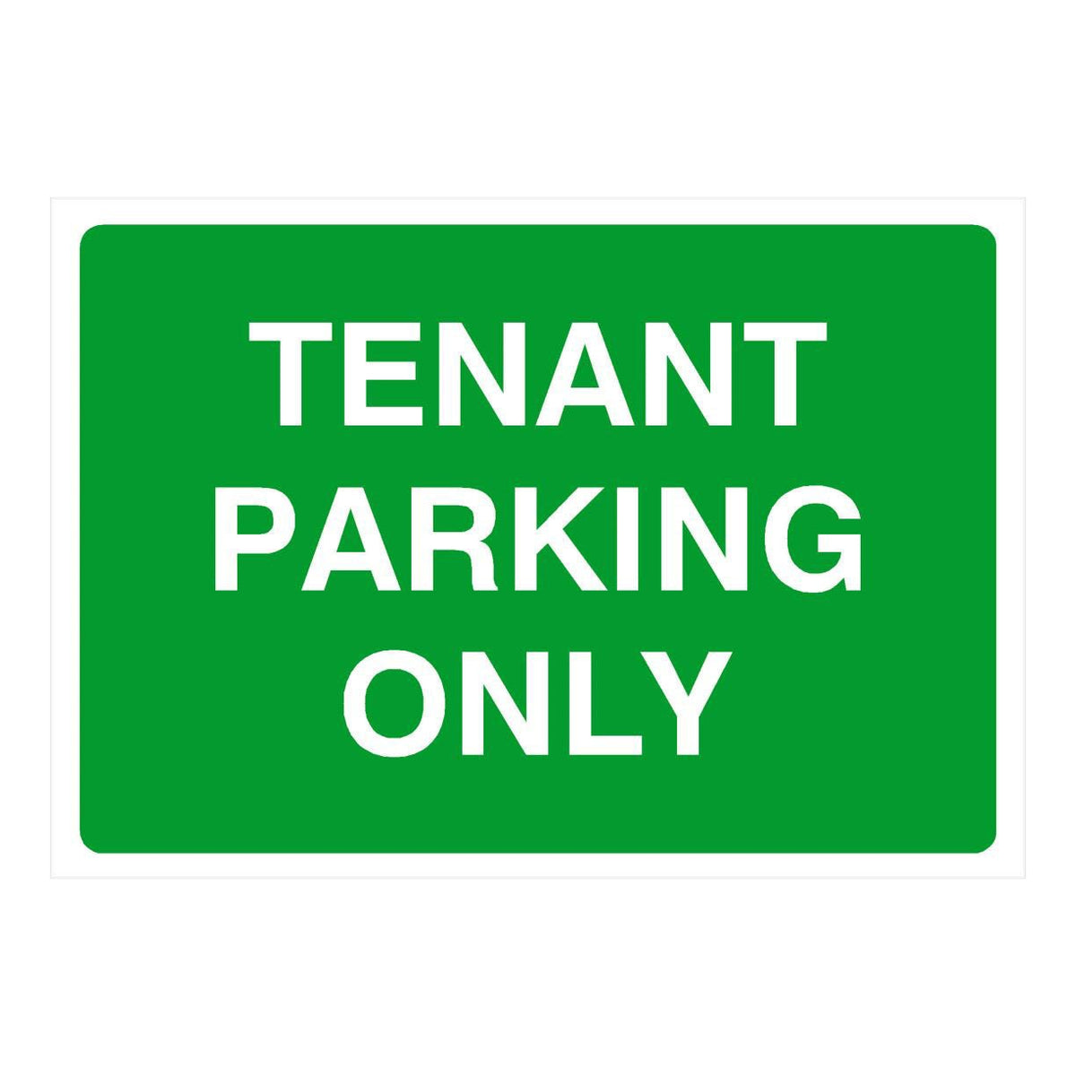 Resident Parking Only Violators Towed Sign - 12x18 - View #8