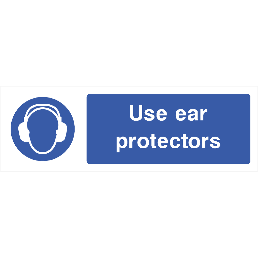 Use Ear Protection Sign - The Sign Shed