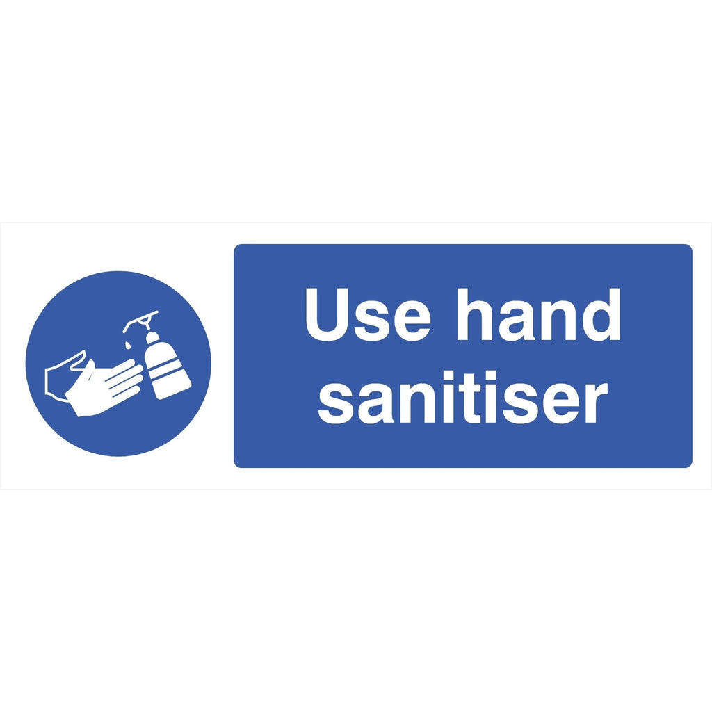 Use Hand Sanitiser Sign - The Sign Shed