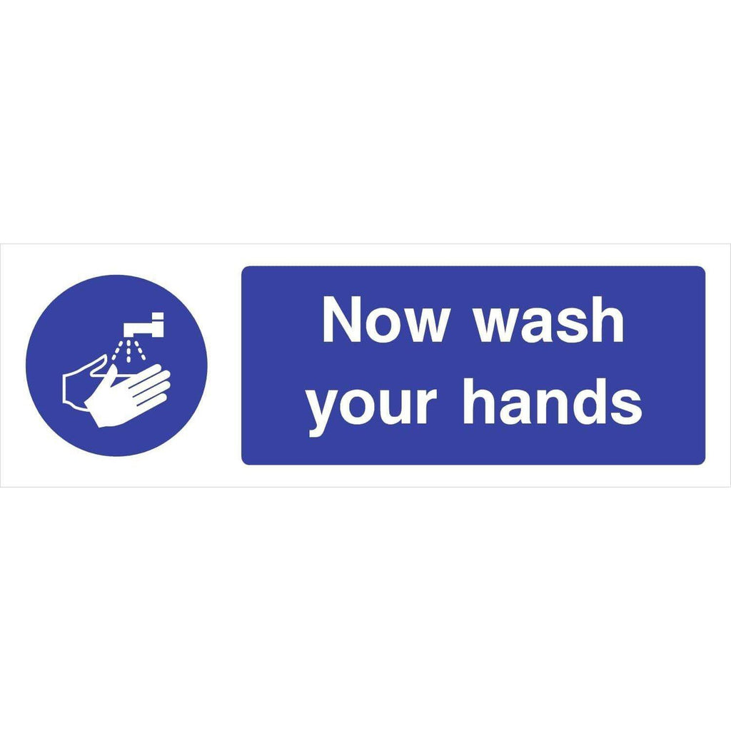 Wash Your Hands Sign - The Sign Shed