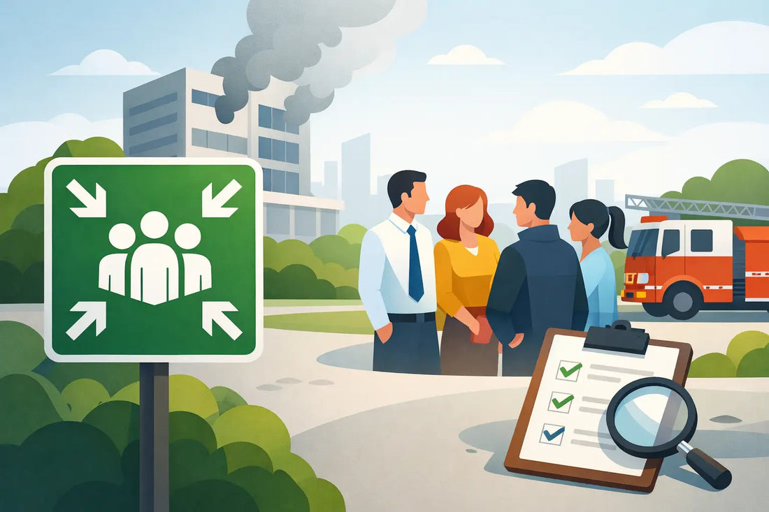 Choosing Fire Assembly Point Signs