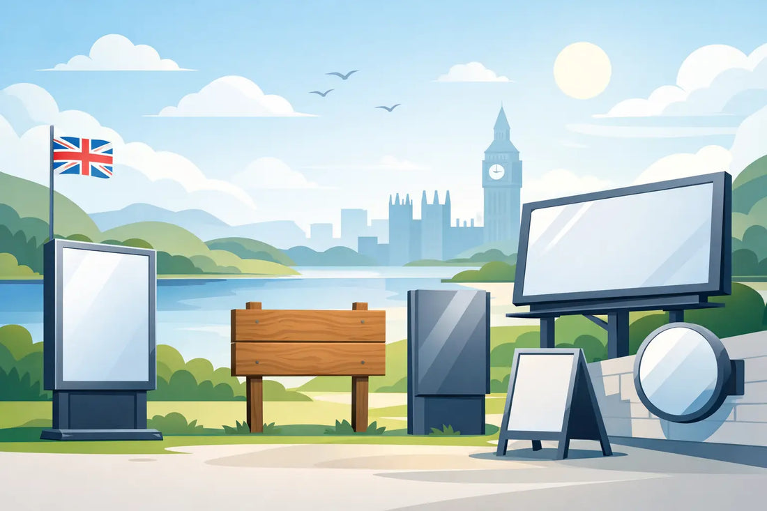 Best Material for Outdoor Signs in the UK