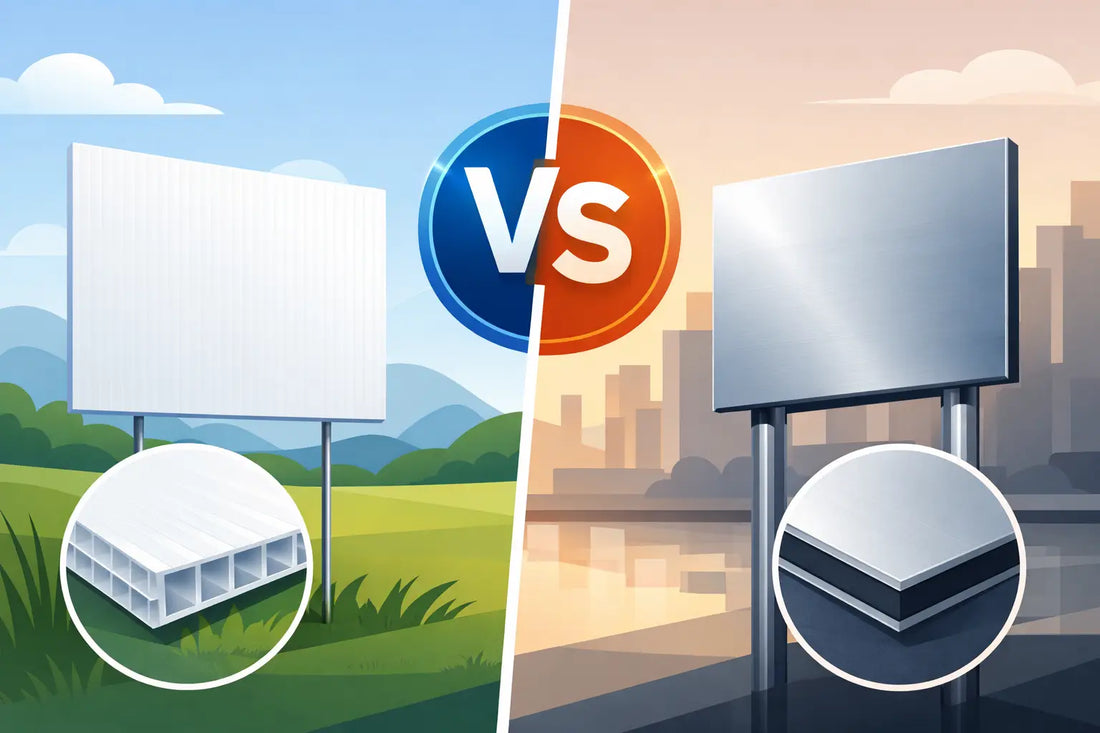 Correx vs Dibond Signs: Which Should You Choose?