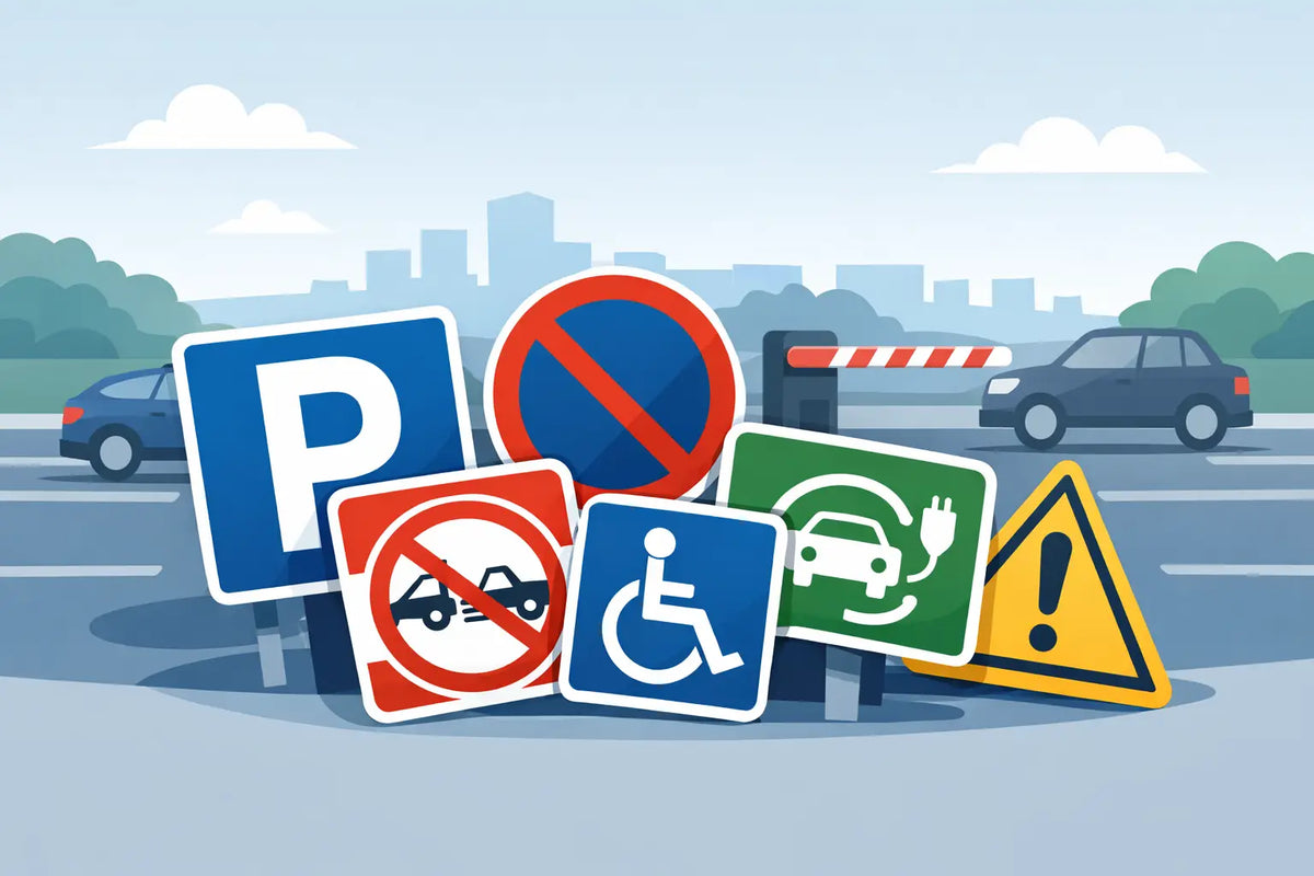 The Sign Shed Top 10 Parking Signs
