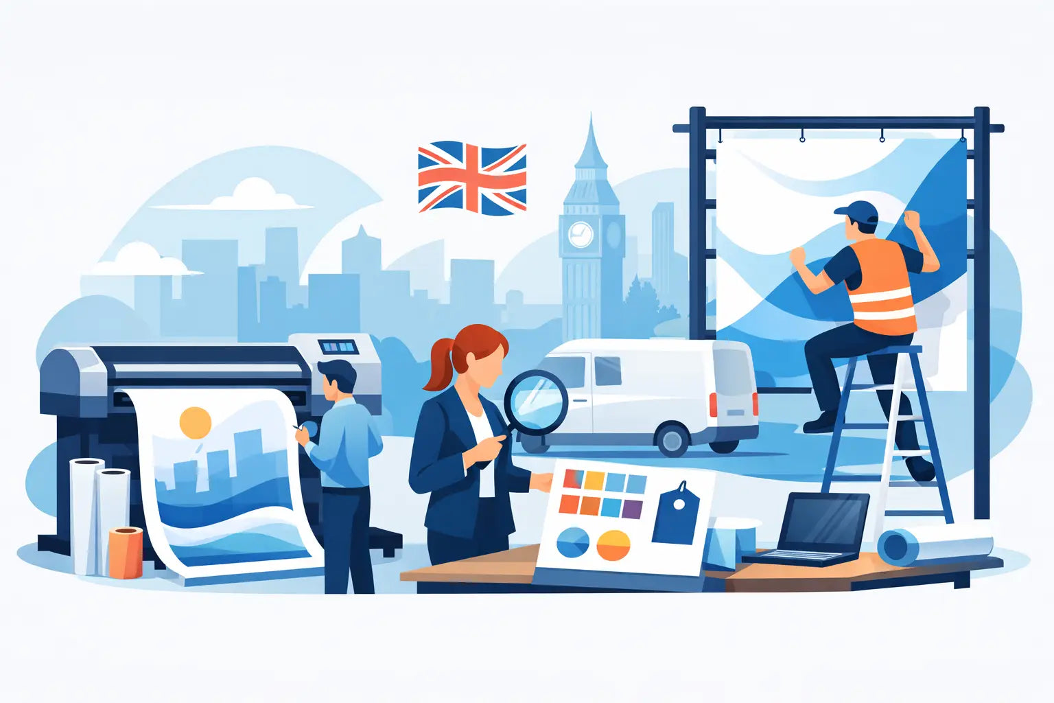 Business Banner Printing Guide for UK Buyers