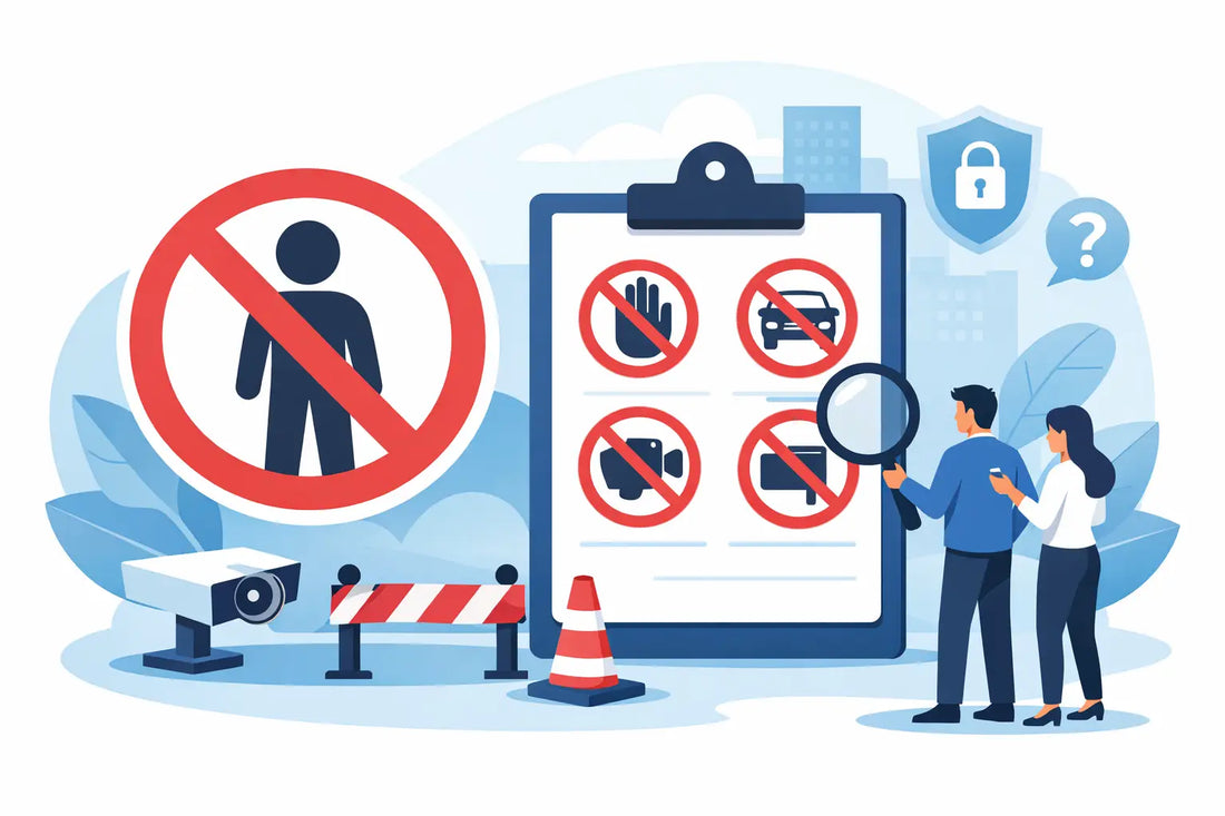 No Entry Signs for Business: What to Buy