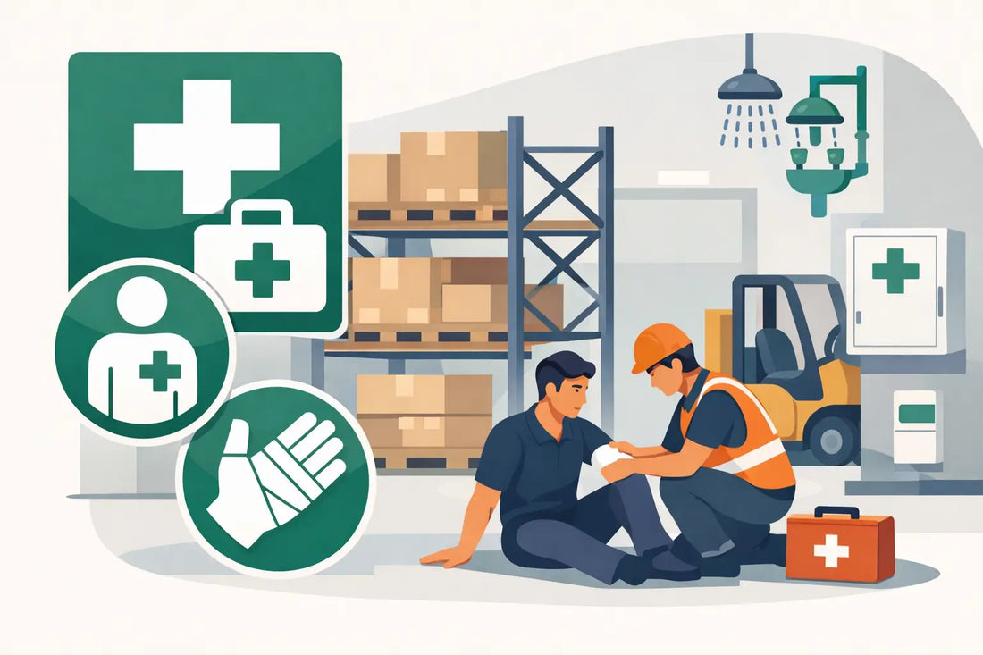 Which First Aid Signs Are Required in Warehouses?
