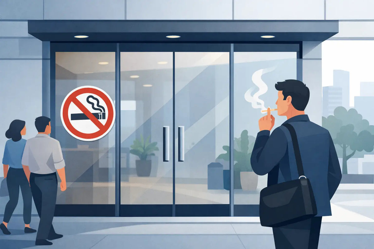 Are No Smoking Signs Required at Entrances?