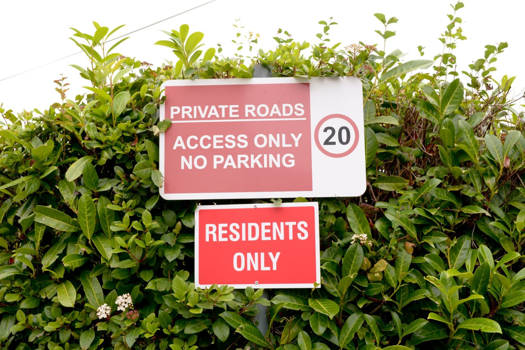 Can I remove a vehicle that is parked on my land in the UK? - The Sign Shed